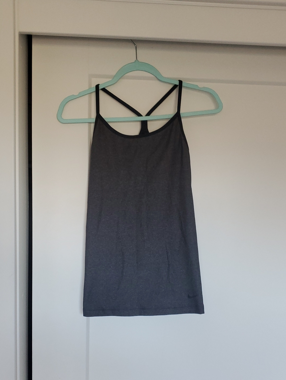Nike Gray Racerback Camisole Tank Top